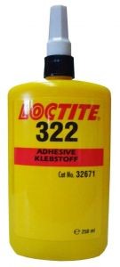 Клей прозрачный УФ-полимеризации Loctite 322