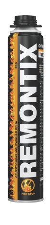 Пена монтажная огнестойкая Remontix Pro Fire Stop
