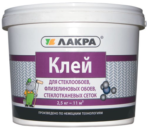 Клей для стеклообоев Лакра