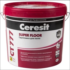 Грунт водно-дисперсионный для впитывающих оснований Ceresit Super Floor СТ 777