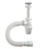 Сифон для умывальника 1 ? х 40 мм с гибкой трубой 40 х 40/50 мм Orio
