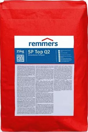 Шпаклевка минеральная тонкослойная Remmers SP Top Q2