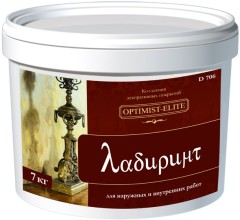 Покрытие декоративное Оптимист Элит D706 "Лабиринт