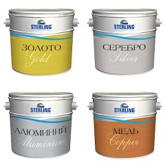 Краска декоративная Sterling Финиш-Декор ВД-АК-122