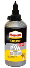 Клей водостойкий Момент Столяр Супер ПВА D3