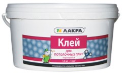 Клей для потолочных плит Лакра