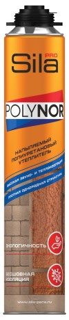 Уплотнитель напыляемый полиуретановый Sila Pro Polynor