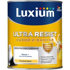 Краска для стен и потолков латексная Luxium [Dulux] Ultra Resist Кухня и ванная