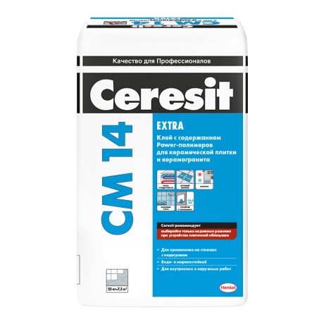 Клей для керамогранита Ceresit CM 14
