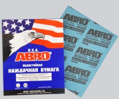 Бумага наждачная водостойкая Abro
