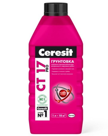 Грунтовка универсальная для впитывающих оснований Ceresit CT 17 Pro