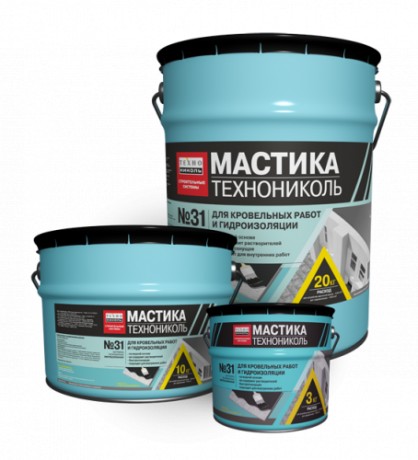 Мастика для кровельных и гидроизоляционных работ Технониколь №31