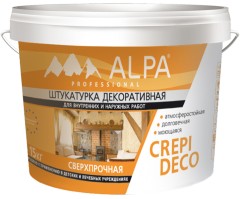 Штукатурка декоративная Alpa Crepi deco