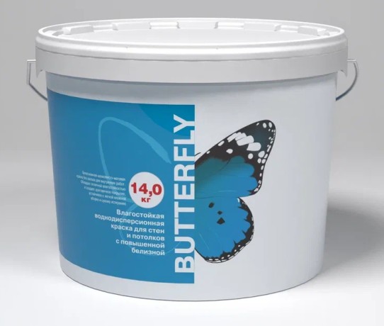 Краска влагостойкая Derufa Butterfly