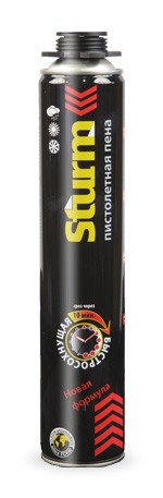 Пена монтажная Sturm Быстросохнущая