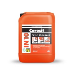 Грунт для внутренних работ Ceresit IN 10