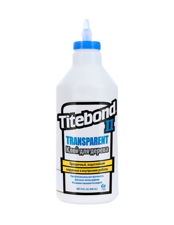 Клей Titebond II Transparent Premium Wood Glue
