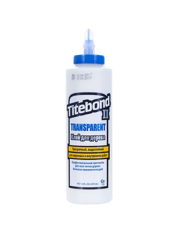 Клей Titebond II Transparent Premium Wood Glue