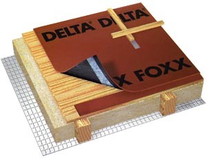 Мембрана диффузионная для водонепроницаемой нижней кровли Delta-Foxx Plus