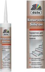 Герметик силиконовый для натурального камня Dufa Naturstein Silikon