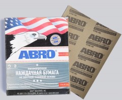 Бумага наждачная на жёсткой тканевой основе Abro