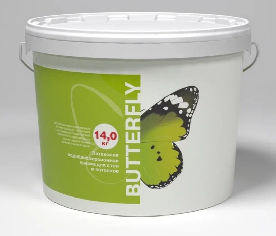Краска для стен и потолков Derufa Butterfly