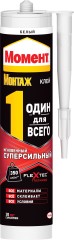 Клей монтажный Момент Монтаж Один для всего Мгновенный Суперсильный