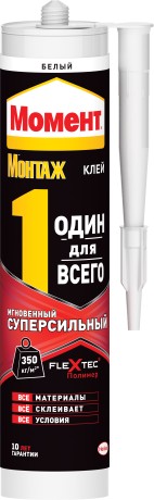 Клей монтажный Момент Монтаж Один для всего Мгновенный Суперсильный