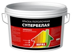 Краска для потолков Норма