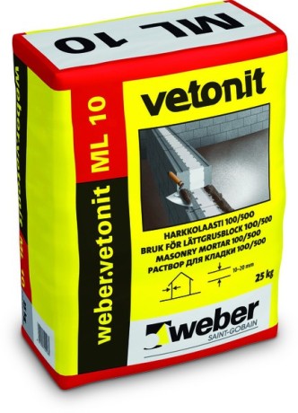 Сухая смесь Вебер Ветонит ML 10