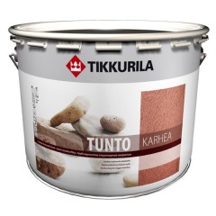 Покрытие структурное грубозернистое Тиккурила Тунто Кархеа