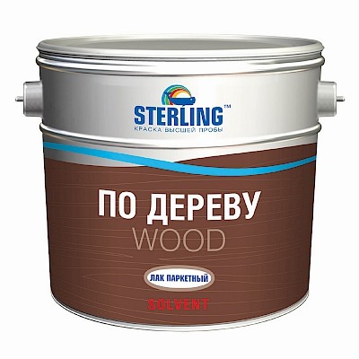 Лак паркетный алкидно-уретановый Sterling АУ-111