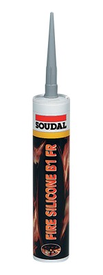 Герметик силиконовый огнестойкий Soudal Fire Silicone B1 FR
