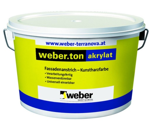 Краска акриловая фасадная Вебер Ветонит Akrylat