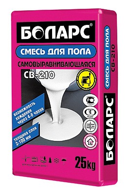 Смесь самовыравнивающаяся Боларс СВ-210 Profi