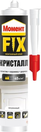 Клей монтажный Момент Fix Кристалл