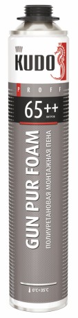 Пена монтажная профессиональная Kudo Proff 65++