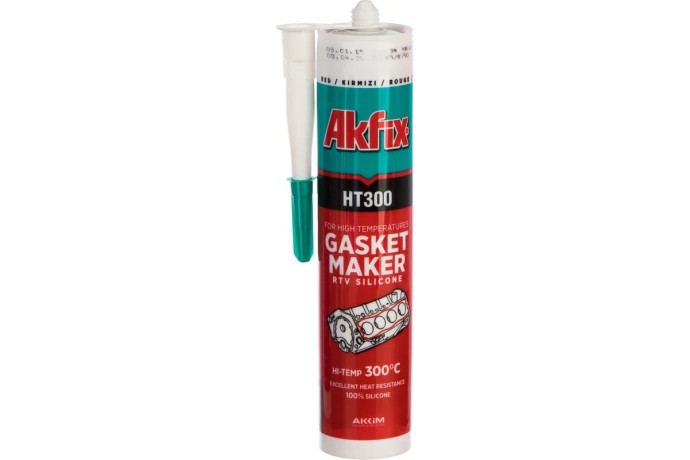 Герметик силиконовый термостойкий Akfix HT300