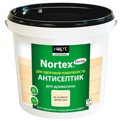 Антисептик Норт Nortex-Doctor для древесины