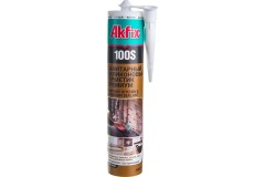 Герметик силиконовый санитарный для кухни и ванной Akfix 100S