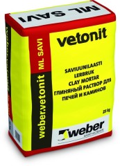 Раствор кладочный глиняный Вебер Ветонит ML Savi