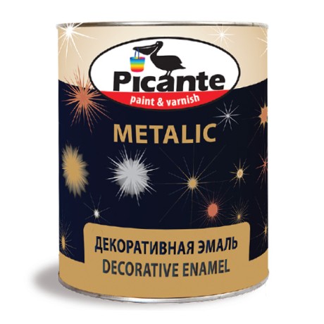 Эмаль декоративная Picante Metalic