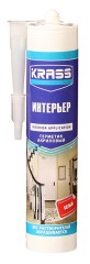 Герметик акриловый для интерьерных работ Krass