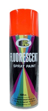 Краска аэрозольная акриловая флюоресцентная Bosny