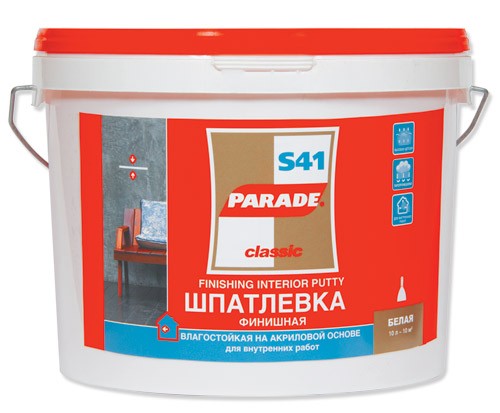 Шпатлевка акриловая финишная Parade S41