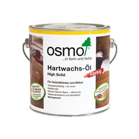 Масло Osmo Hartwachs Oil Farbig с твердым воском