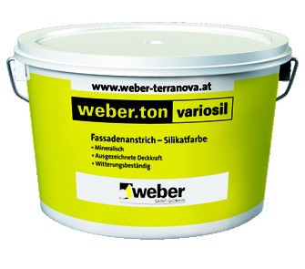 Краска силикатная фасадная Вебер Ветонит Variosil