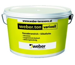 Краска силикатная фасадная Вебер Ветонит Variosil
