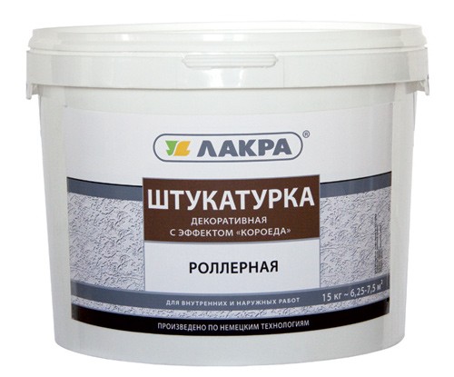 Штукатурка Лакра декоративная с эффектом «Короеда»