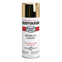 Эмаль с эффектом металлик Rust-Oleum Stops Rust Bright Coat Spray